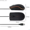 Мыши M20 Mini Portable Wired Mouse Mouse Laptop Desktop Computer Business Office USB Mouse Y240407