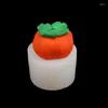 Baking Moulds Creative Fruit Persimmon Silicone Fondant Chocolate Cake Diy Mold Gypsum Decorative Ornaments Mould A877