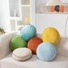 Kussen verse macaron kleur ronde Noordse eenvoudige stijl zacht comfortabel pluche huisdecor