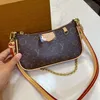 Hoogwaardige designer schoudertas cosmetische zakken kisten in reliëf Easy zakje op riemtas handtas dames messenger handtassen gouden ketting crossbody tas