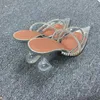 Pantofole donne di strass pompe in raso eleganti tacchi alti di punta Lady Mules Sildes Summer Fashion Party Scarpe A
