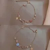 Star Moon Zircon Pearl Pearl para mujeres con diseño único, edición coreana High E, celebridad de Internet de Trey, un brazalete minimalista de moda, mejor