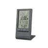 クロックワイヤレス温度計湿度計ゲージインジケーター気象ステーション電子温度湿度モニター屋内屋外の監視時計