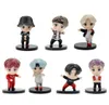 7pcs lot 4g 5g 6g 7g Tiny Tan Action Figure Bann Boys Toys Group Model K Star Top Funs A r m y Pvc Birthday Gifts216T8874074