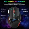 MICE ESPORTS GAMING MONDE 3200 DPI 7-Key Gaming Mouse RVB rétro-éclairage ergonomique Gamie filaire PC PC ACCESSOIRES DE MONDE Y240407