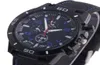 Men039s Fashion Threeeyed Sports Watch Cint Silicone Watch6490455
