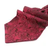 Bow Ties Men Cashew Ascot Tie Wedding Floral Paisley Cravat Scrunch Self British Gentleman Polyester Soft Neck Gifts Scarf