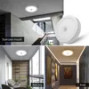 Night Lights Motion Sensor LED Light Stair Aisle Corridor Lighting Lamp 110V 220V 6W 12W 18W Vestibule Balcony Lamps