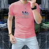 Nouveau 2024 Luxury Mens T-shirt Designer Top Tshirts Top Woman Tee For Lovers Lettre courte manche Round Crew Neck Fashion Hip Hop Coton Tshirts Asian Taille M-5xl