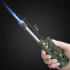 Jobon Windproof Jet Flame butane sans torche à gaz plus léger Creative Telescopic Rod Autrition Outdoor Camping BBQ Cuisine Cigarrs Lighters