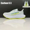 Chaussures décontractées entraîneurs hommes célèbres hokahh x3 un carbone 9 femmes en cours d'exécution de golf Bondis 8 Sneakers athlétiques Fashion Mens Sports Chaussures Taille 36-45