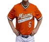 Custom College Baseball Miami Hurricanes Trikots Raymond Gil Gabe Rivera Lala Carson Palmquist Anthony Arguelles Daniel Federman J6993839