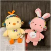 Films TV Toy Toy en peluche en peluche toys p mignon 25cm Internet célébrité écouteurs Duck Rabbit Drop livraison cadeaux dhckw