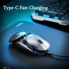 MICE NOUVEAU 2,4G METAL WIRESS METAL MONDE RECHARGable TYPE-C GAMER OPTIQUE MICE USB SOUTIEN DE GAMING 3D GAMING SOUR