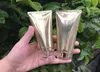 100 ml gouden plastic zachte fles 100 g cosmetische gezichtsreiniger crème lege squeeze buis shampoo lotion flessen zilveren verpakking cont2023515