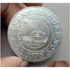 Arts et artisanat United States 1 Dollar La monnaie continentale 1776 Laitque plaqué Sier Copy Drop Livrot Dhzou