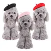 Appareils pour chiens chapeau de compagnie réglable Cat Béret Cost confortable Costume doux Headwear POPS Paigne Painter Wool Cap Perro Sombrero