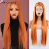 13x2.5 Synthetic Lace front Wig Glueless Lace Frontal Wigs Womenglueless wig Straight Wig Heat hd lace human hair Resistant Fiber Cosplay Wigs Party Laces Blonde wigs