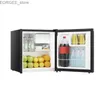 Freezer Haoyunma 1,6 kubieke voet enkele deur mini -koelkast zwarte mini -koelkast Y240407