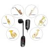 Microfoni Xiaokoa UHF Strumenti wireless Saxophone Microfono Transmittetore Wireless Transmiter Plug a 160ft Plug e giocano alla grande per le trombe