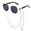 2023 New Fashion Chain Sunglasses Womens Anti Drop Hanging Rope Box Sunglasses Womens Sunglasses 230729
