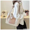 Ladies Beach Bags Large Evening Capacity Bag for Women's Trendy Woven Shoulder Summer Fashion Grass Casual Totes