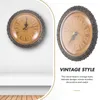 Klokken accessoires Roman Number Clock Head Vintage Insert Diy Plastic ingelegd met beweging Digitaal