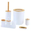 Sets 7 Pieces Simple Bathroom Accessory Set Tumbler for Bathroom Home