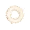 Fleurs décoratives panache blanche couronne suspendue Garlands Halloween Party Favors accessoires accessoires