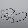 Strama da sole cornici in lega di titanio mezzo telaio occhiali unisex ultra leggero occhiali miopia ottici di occhiali da donna occhiali femminili