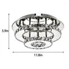 Plafondlampen moderne led kristallamp spoeling mount voor woonkamer cristal glansverlichting armatuur