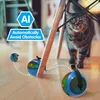 Boule à balle en mouvement automatique chaton chaton interactif intelligent électrique Toys USB RECHARGAGE HUNTING EXERCICE TOYS 240403