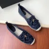 24ss designer coaches coaches scarpe Dongguan ha prodotto familiari C Nuova corda di canapa a colori solidi scarpe single a fondo piatto sono versatili scarpe pescatore pigro auto Sti