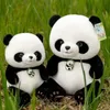 2024 Ny Panda Doll Plush Toy Simulation Beibei Panda National Treasure Doll Sleeping Pillow Birthday Tanabata Gift Girl