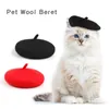 Abbigliamento per cani Cappello da pet Regolabile Beret per gatto carino comodo costume morbido Testa di capitali PO PROPT PITTER BAP PERRO SOMBRERO