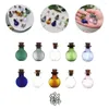 Vase 10 PCS Glass Bottles Lids Sample Seal Small tine Jar Jars Laboratory DIY Crafts Reagent Container Sealing