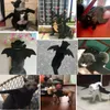 Trajes de gatos engraçados para Halloween Dog Roupas de morcego asas