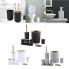 Sets 7 Pieces Simple Bathroom Accessory Set Tumbler for Bathroom Home