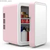 Freezer SUSWEETLIFE4L Mini Mirror Refrigerator Beauty Makeup and Skincare Refrigerator ACDC Heating and Cooling Beauty Refrigerator Car Mini Refrigerator Y2404