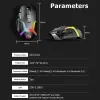Batteries Tablet Computer Dual Mode Wireless Mouse Charging Esports Mouse 2.4g Usb Wireless Mouse Portable Mouse Wired Mouse