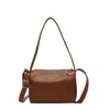 Lady Boston Bags Spring Fashion Trend Korean Edition Large Capacity Bag Women's Soft Leather One Shoulder Crossbody Commuter