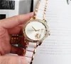 Brand Watches Women Lady Girl Crystal Flower Stahl Band Quarz Handgelenk Uhr C202656515