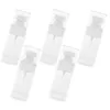 Storage Bottles 5 Pcs Spray Bottle Small Travel Mist Refillable Mini Plastic Containers Pump Liquid Transparent Clear