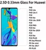 25D 03mm Temperli Cam Ekran Koruyucu Huawei P40 Lite E P30 Lite 2020 P20 Pro ITE 2019 P10 P9 Lite Mini Plus7527016