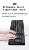 Claviers Keyboard Wired Russian En Gaming Computer Keyboard Wired 104Keys Gamer Keyboards pour ordinateur / PC / ordinateur portable