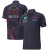 F1 Polo de course en plein air Formule 1 Team 2022 Été Nouveaux fans extérieurs Shortsleeve Sports Casual Top surdimensionnés Tshirt Custo1802533