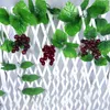 Decorative Flowers Artificial Vines Grape None Green Fruit Grapevines Simulation Fruits High Quality