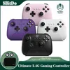 Game Controllers Joysticks 8BitDo Ultimate Wireless 2.4G Gaming Controller with Charging Dock Hall Joystick Gamepad for PC Windows 10 11 Steam Android Q240407