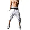 Мужские шорты в летнем стиле мужской спортивный спортивный спортивный тренажерный зал Jogger Joggin Cotton Blends Size Drop Drow Одежда одежда Dhbqp