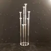 Bandlers acryliques 8 armes candelabras élégants centres de table de mariage table chandelle de Noël décoration de fête de Noël
